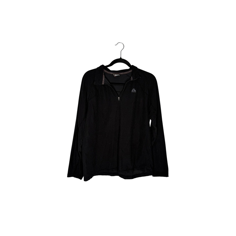 Nike ACG Quarter Zip Pullover Mens Medium Black Good Performance Gorpcore